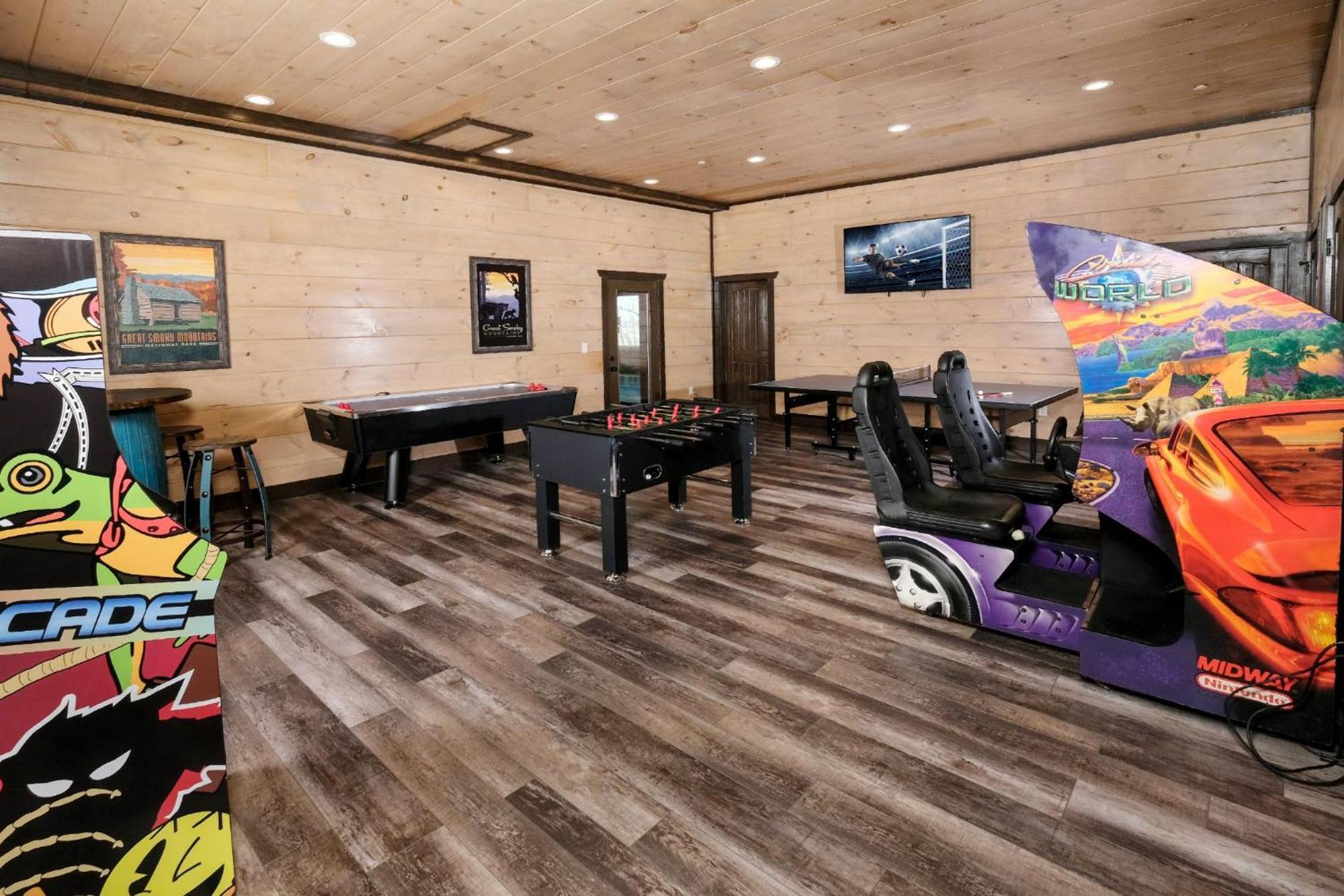 Swim And Gym Mansion Villa Pigeon Forge Exterior photo