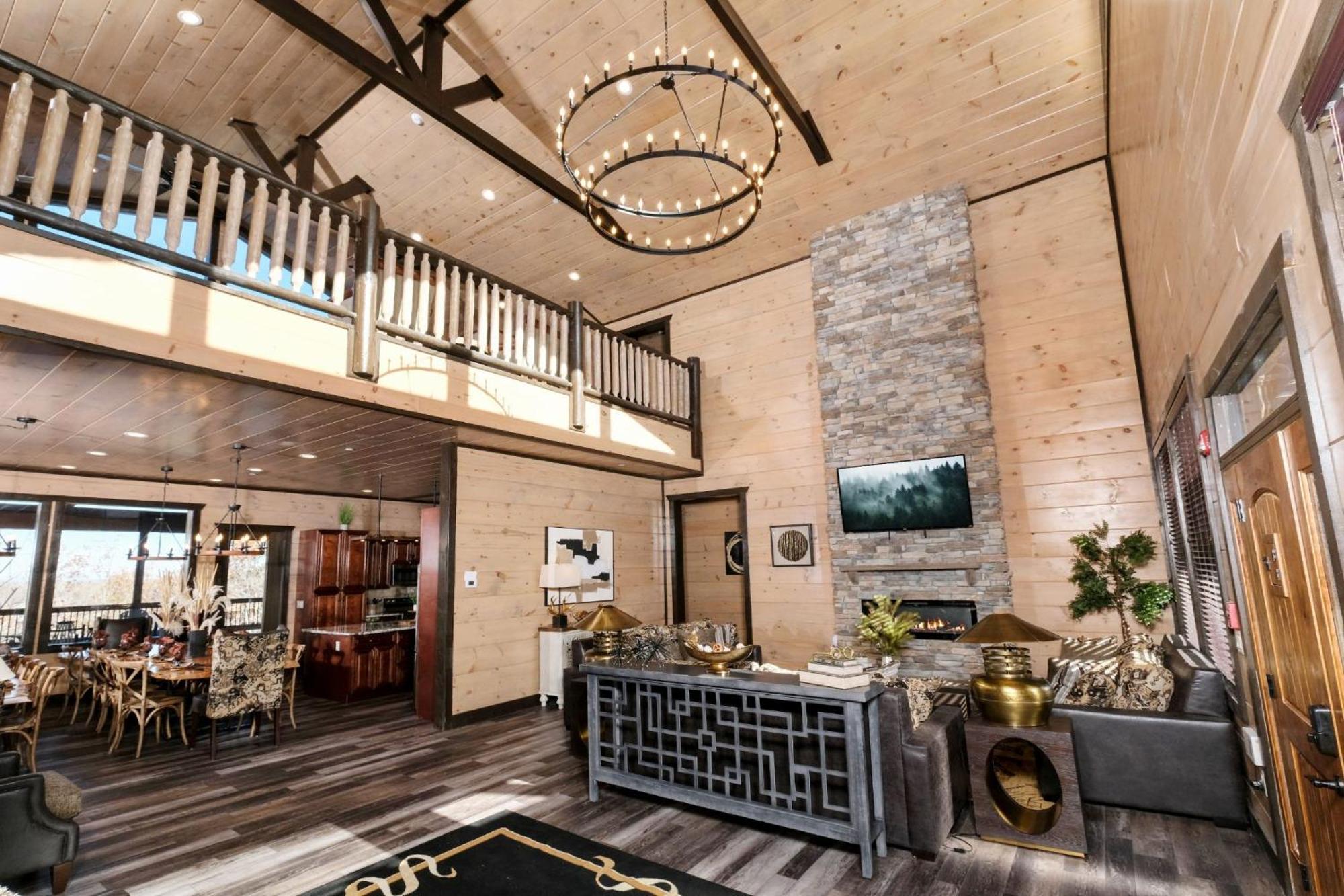 Swim And Gym Mansion Villa Pigeon Forge Exterior photo