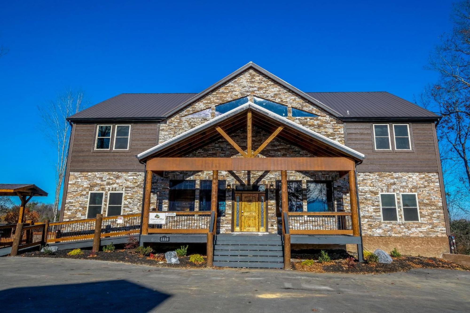 Swim And Gym Mansion Villa Pigeon Forge Exterior photo