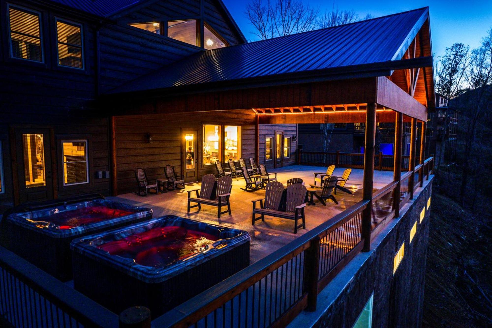 Swim And Gym Mansion Villa Pigeon Forge Exterior photo